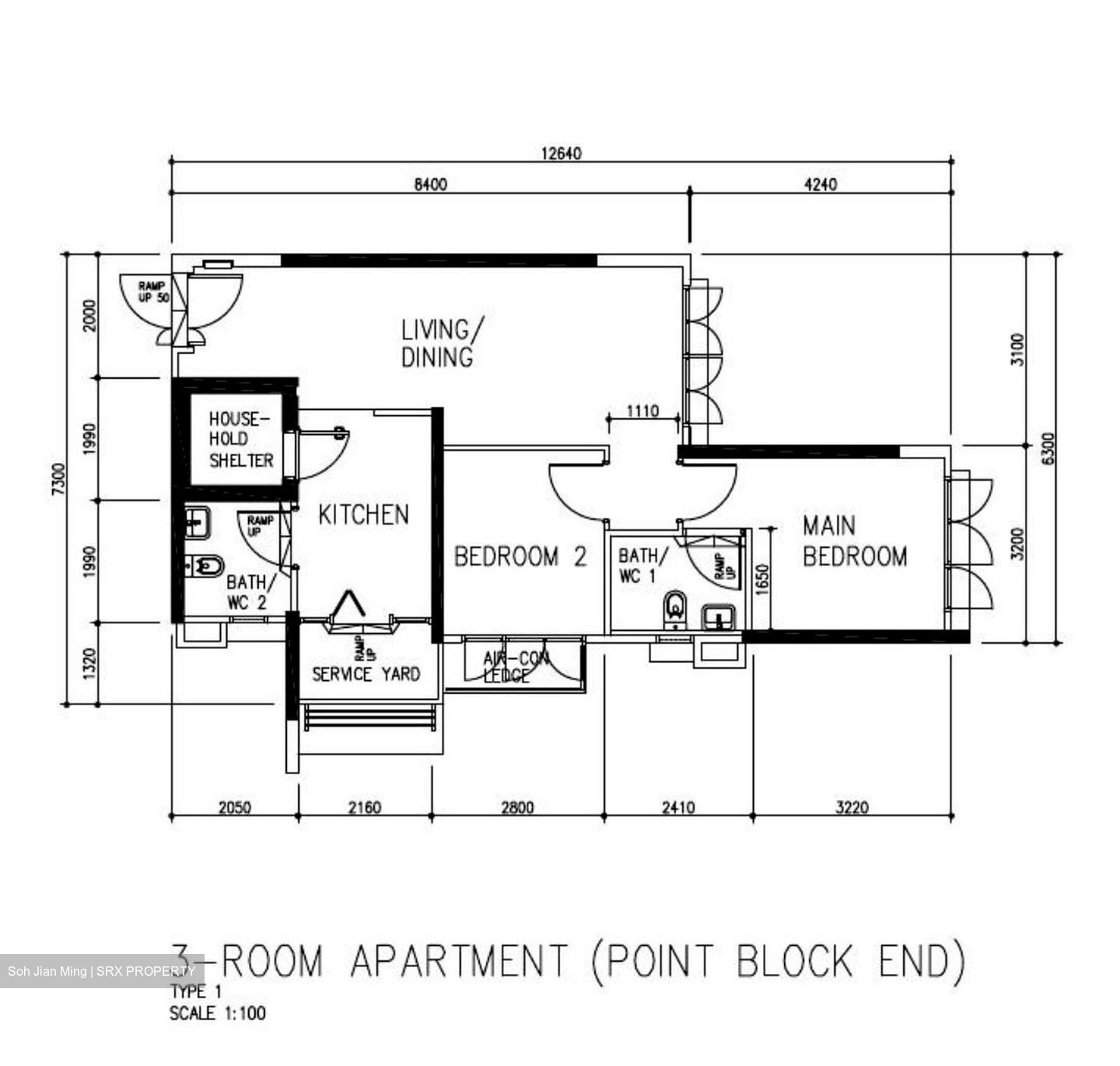 Blk 450A Fernvale Crest (Sengkang), HDB 3 Rooms #540084691
